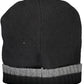 Elegant Wool-Cashmere Blend Cap with Logo Embroidery