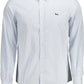 Elegant Light Blue Cotton Shirt for Men