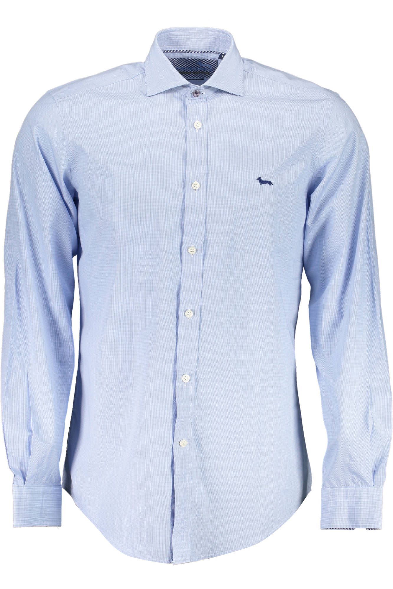 Elegant Light Blue Organic Cotton Shirt