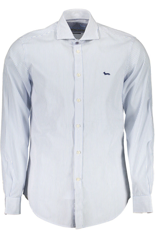 Elegant Light Blue Narrow Fit Shirt