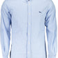Elegant Light Blue Organic Cotton Shirt
