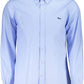 Chic Light Blue Narrow Fit Long Sleeve Shirt
