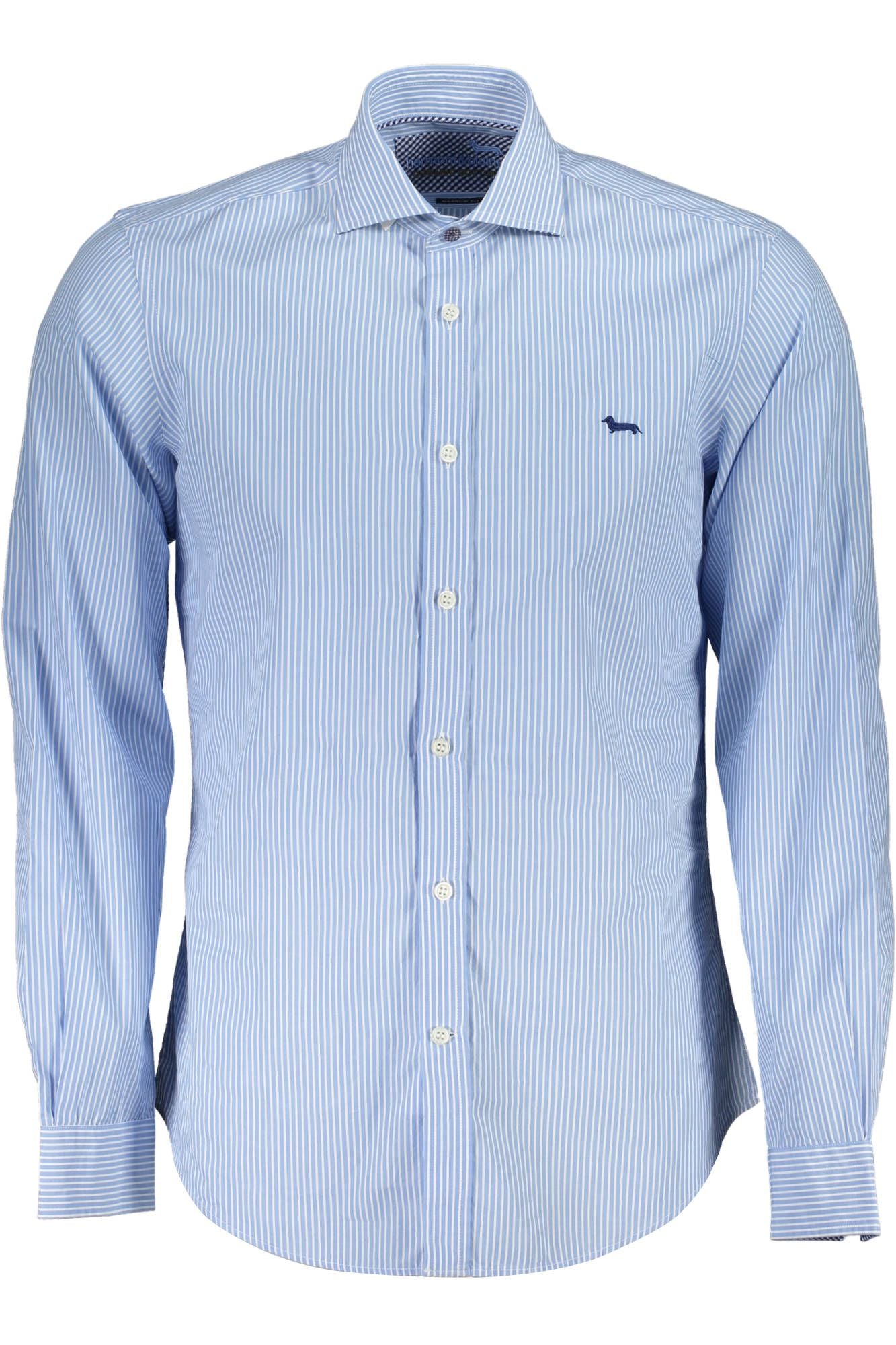 Elegant Light Blue Narrow Fit Shirt