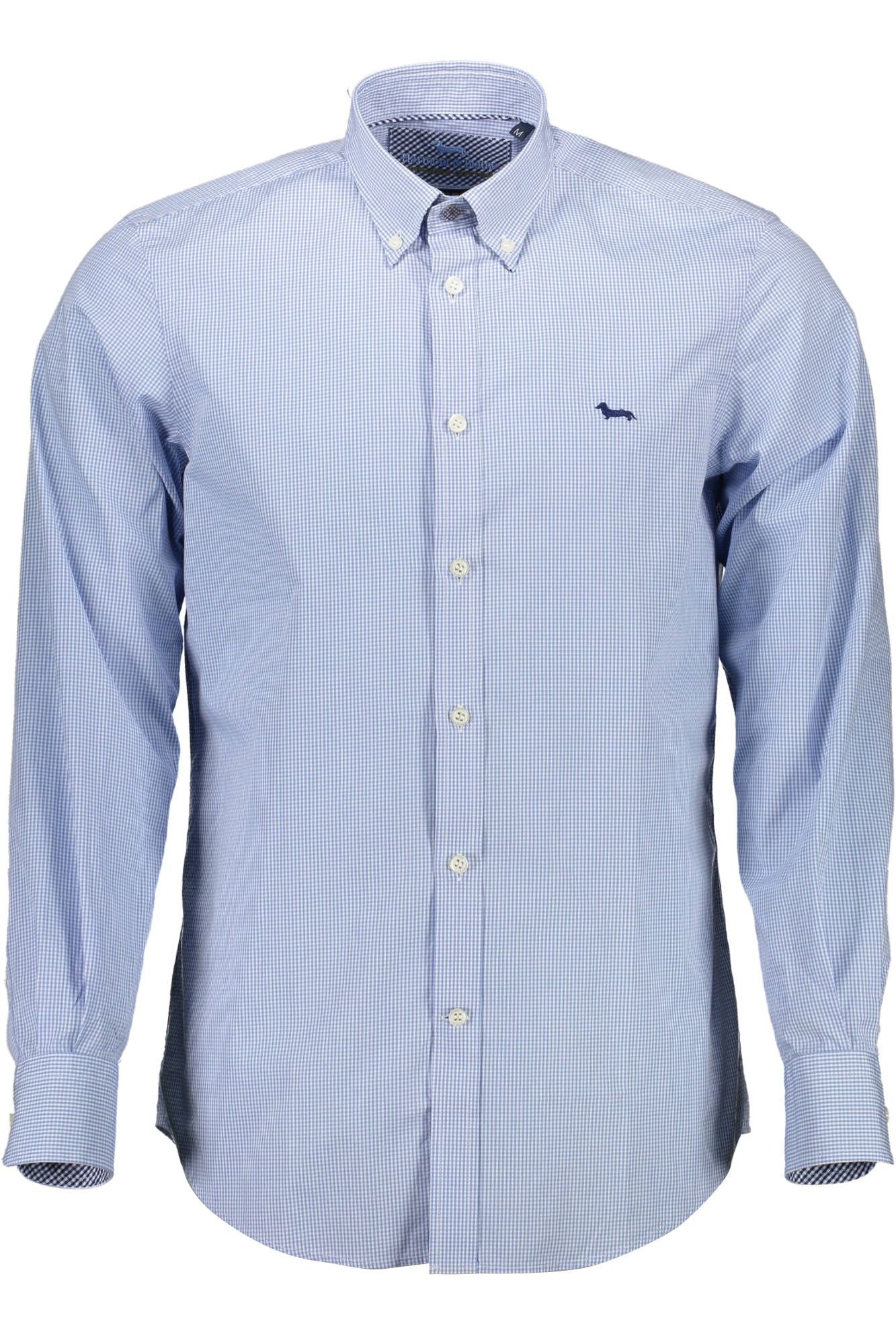 Elegant Light Blue Cotton Shirt for Men