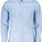 Elegant Light Blue Long Sleeve Shirt