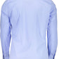 Elegant Light Blue Cotton Blend Shirt