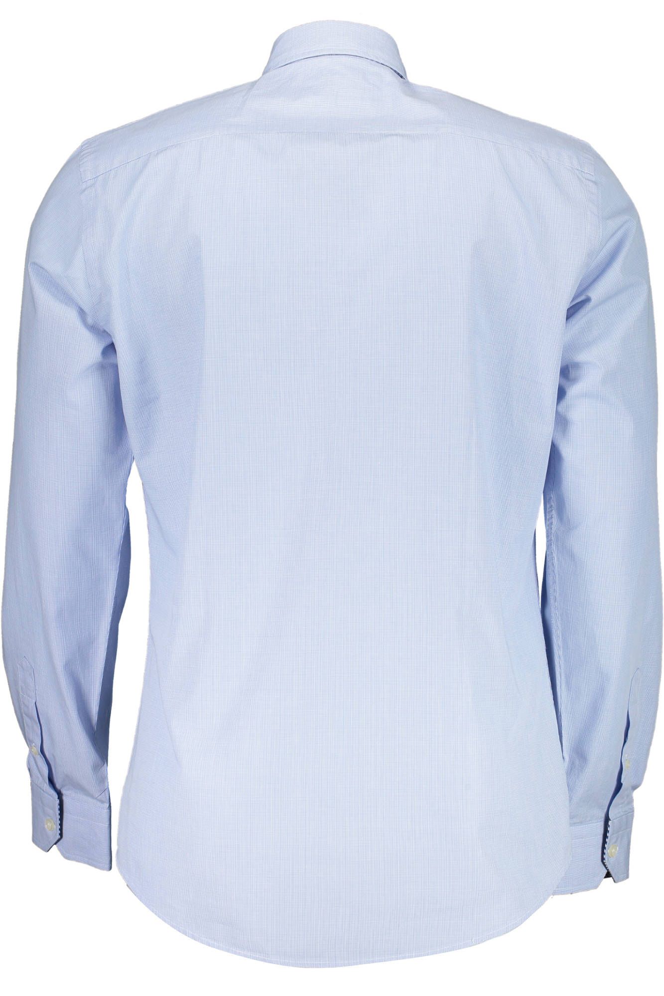 Elegant Light Blue Organic Cotton Shirt