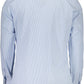 Elegant Light Blue Narrow Fit Dress Shirt