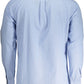 Elegant Light Blue Long-Sleeve Shirt