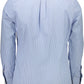 Elegant Light Blue Regular Fit Men's Shirt