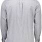 Elegant Light Blue Cotton Shirt