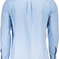 Elegant Light Blue Long Sleeve Shirt