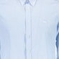 Elegant Light Blue Button-Down Shirt