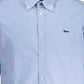 Elegant Light Blue Long-Sleeve Shirt