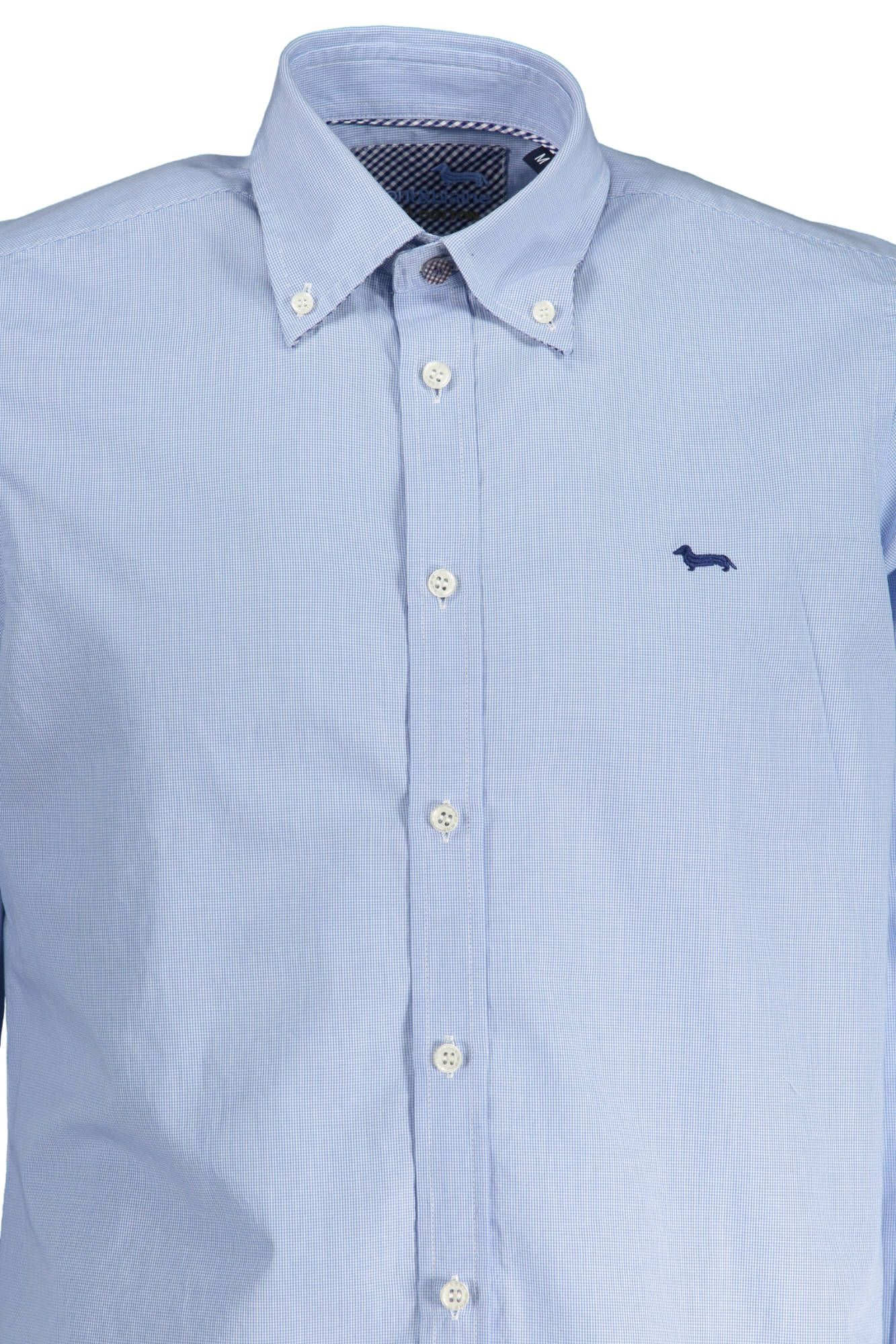 Elegant Light Blue Long-Sleeve Shirt