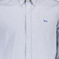 Elegant Light Blue Cotton Shirt
