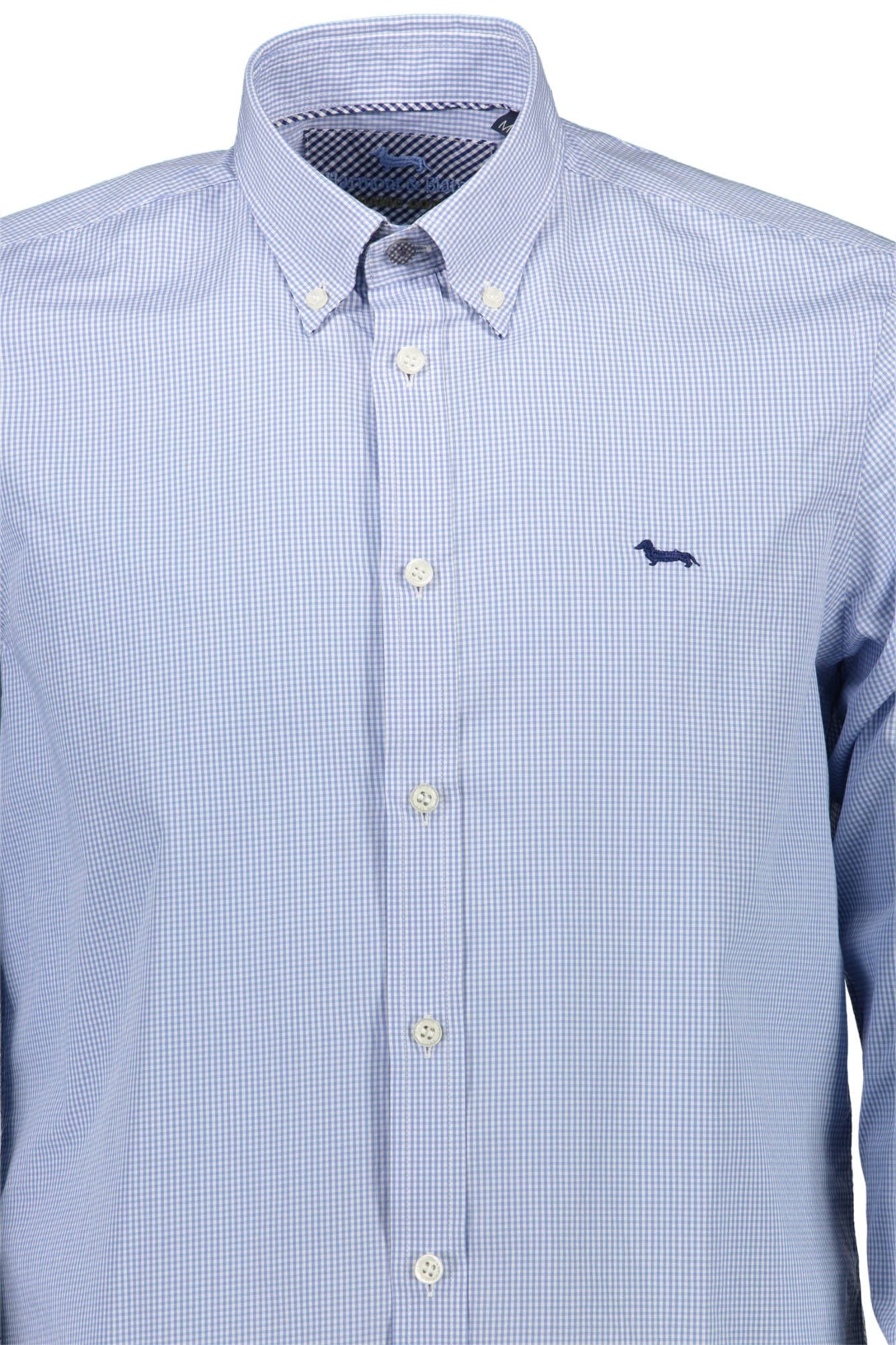 Elegant Light Blue Cotton Shirt for Men