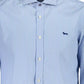 Elegant Light Blue Organic Cotton Shirt