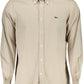 Elegant Beige Organic Cotton Shirt