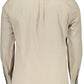 Elegant Beige Organic Cotton Shirt