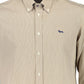 Elegant Beige Organic Cotton Shirt