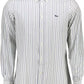 Elegant White Cotton Shirt with Logo Detail