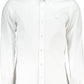 Elegant White Cotton Blend Shirt