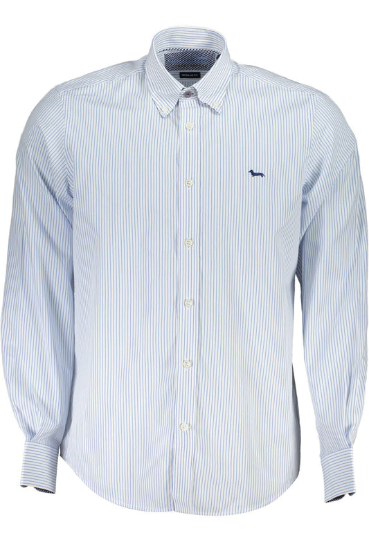 Elegant White Organic Cotton Men's Shirt