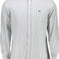 Elegant White Cotton Button-Down Shirt