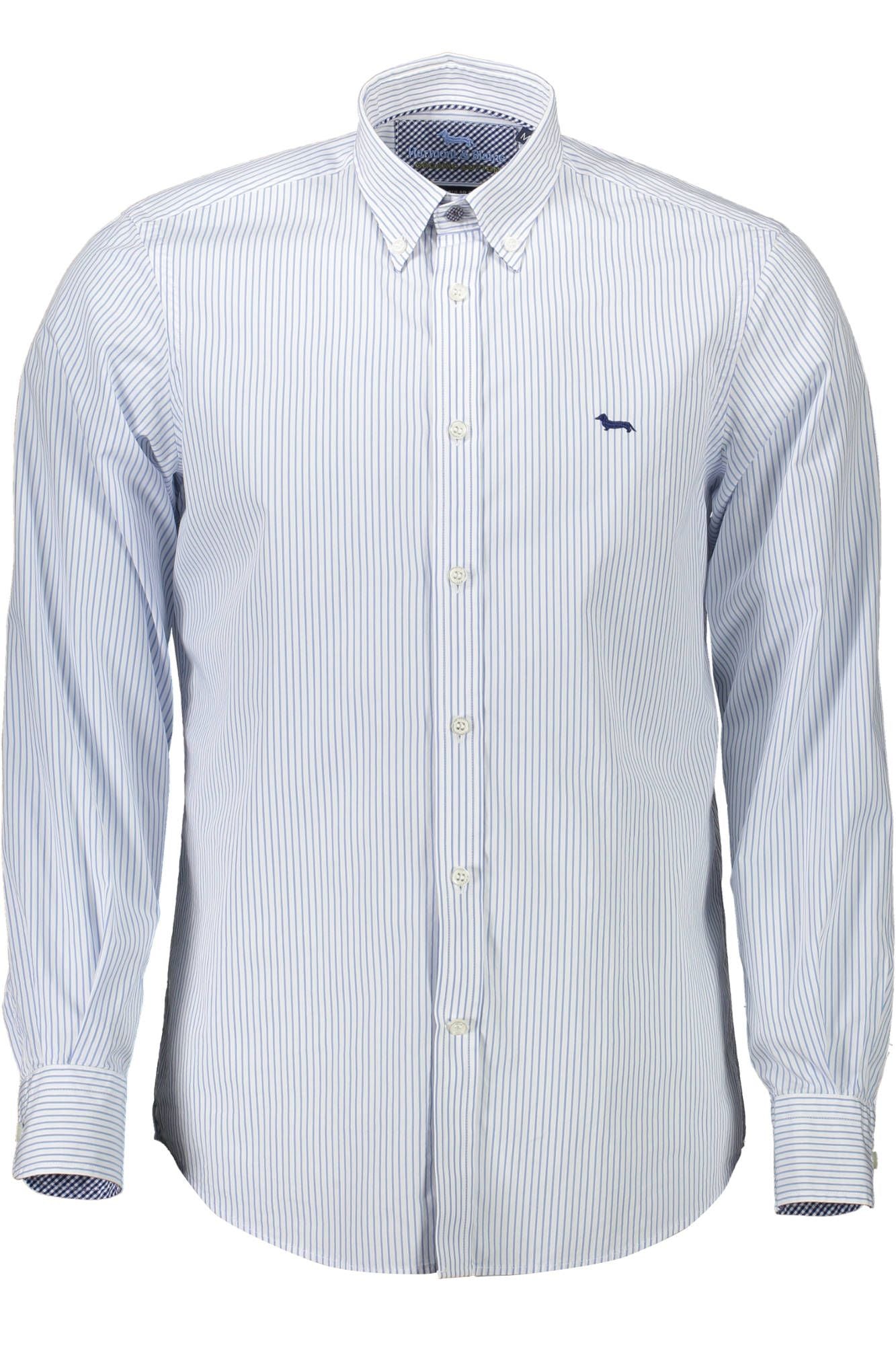 Elegant White Button-Down Organic Cotton Shirt