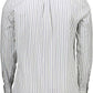Elegant White Cotton Shirt with Logo Detail