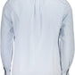 Elegant White Cotton Button-Down Shirt