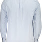 Elegant White Organic Cotton Men's Shirt