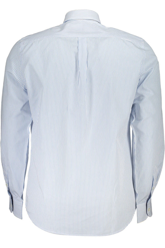 Elegant White Organic Cotton Men's Shirt