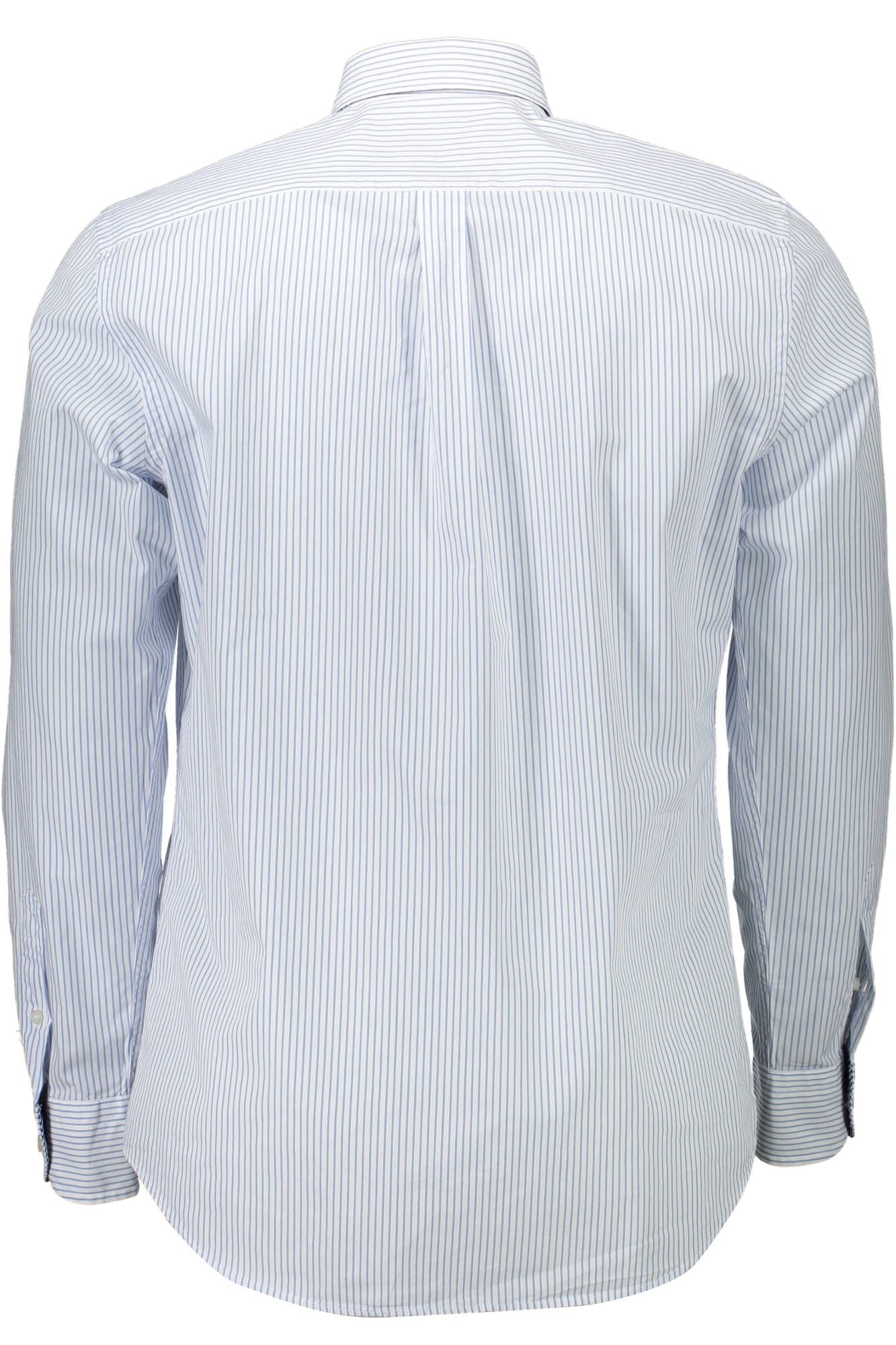 Elegant White Button-Down Organic Cotton Shirt