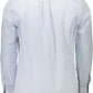 Elegant White Cotton Button-Down Shirt