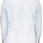 Elegant White Cotton Long Sleeve Shirt