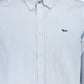 Elegant White Cotton Button-Down Shirt