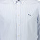 Elegant White Button-Down Organic Cotton Shirt