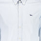 Elegant White Cotton Long Sleeve Shirt