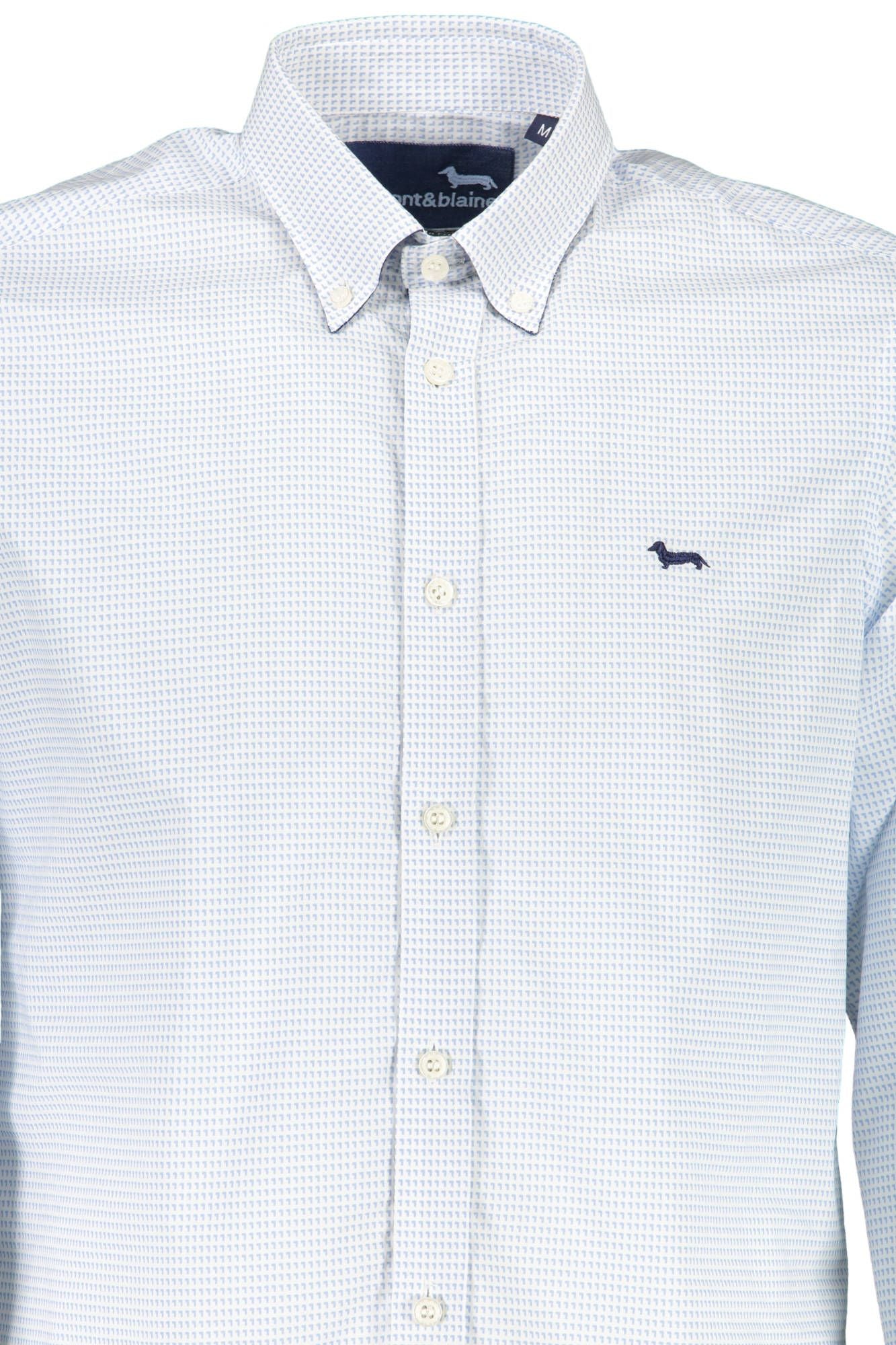 Elegant White Cotton Long Sleeve Shirt