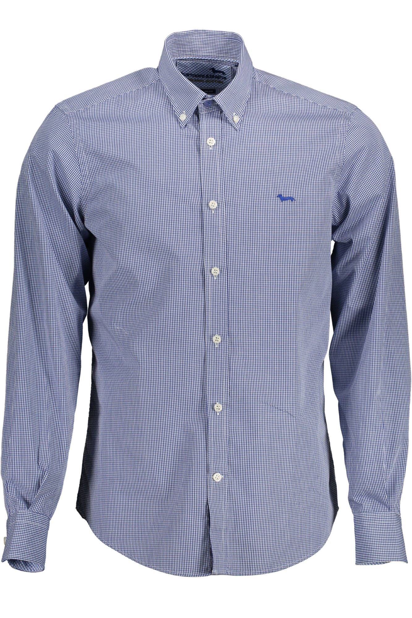 Chic Blue Organic Cotton Men's Shirt