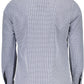 Chic Narrow Fit Cotton Shirt with Contrasting Cuffs