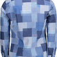 Elegant Blue Cotton Button-Down Shirt