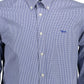 Chic Blue Organic Cotton Men's Shirt