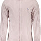 Elegant Purple Cotton Dress Shirt