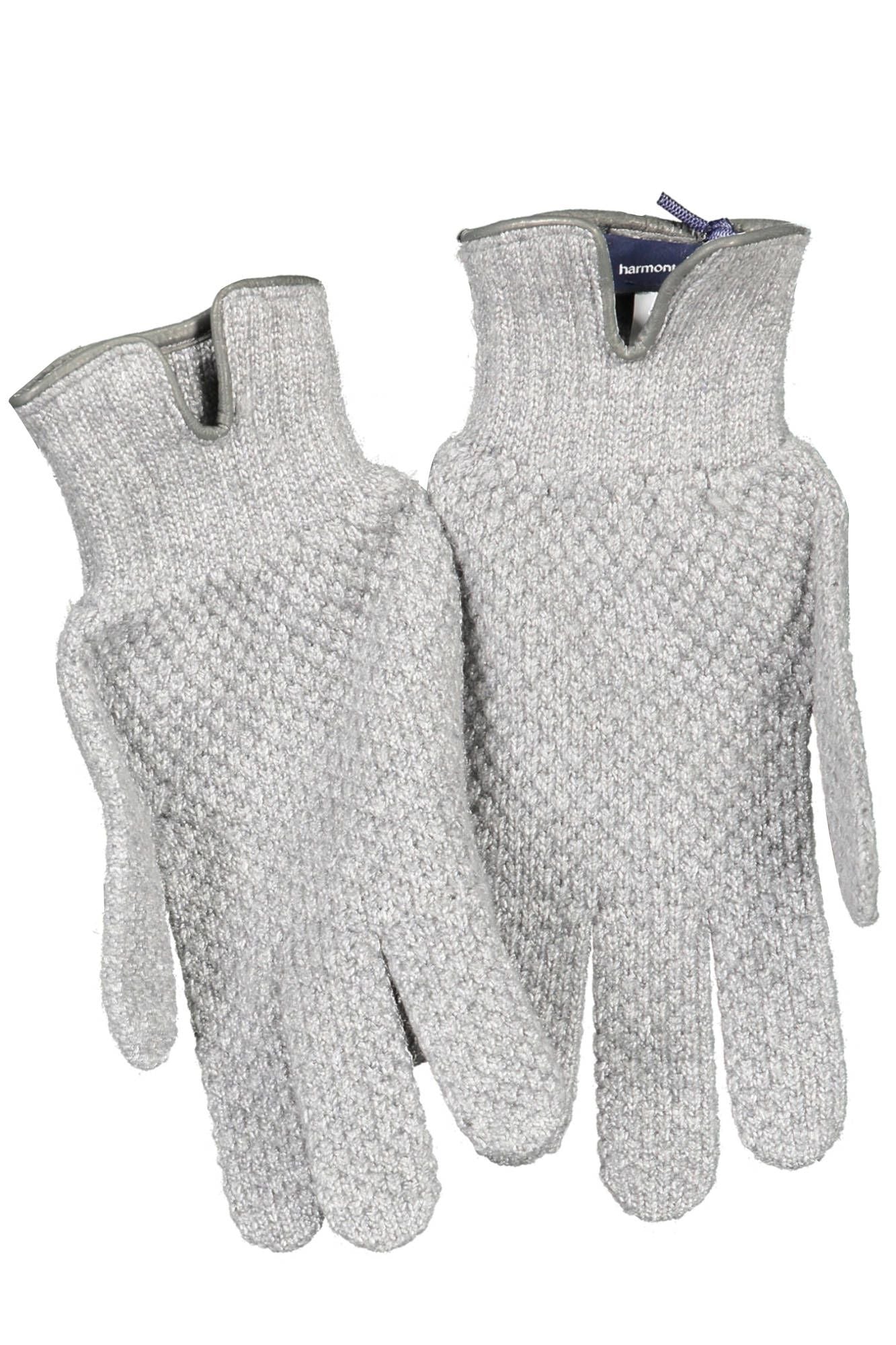 Elegant Grey Wool Gloves for Men