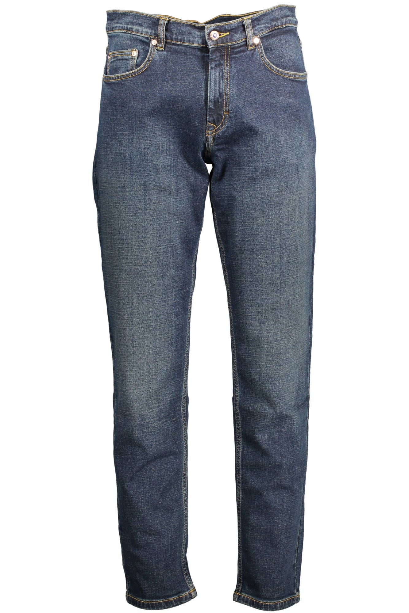 Sleek Narrow Fit Faded Jeans