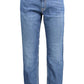 Sleek Narrow Fit Faded Jeans