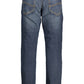 Sleek Narrow Fit Faded Jeans